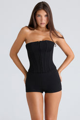 The Mini Shorts-Black with Pockets