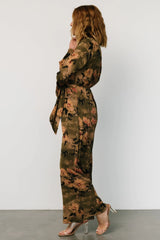 Henderson Jumpsuit | Olive Multi