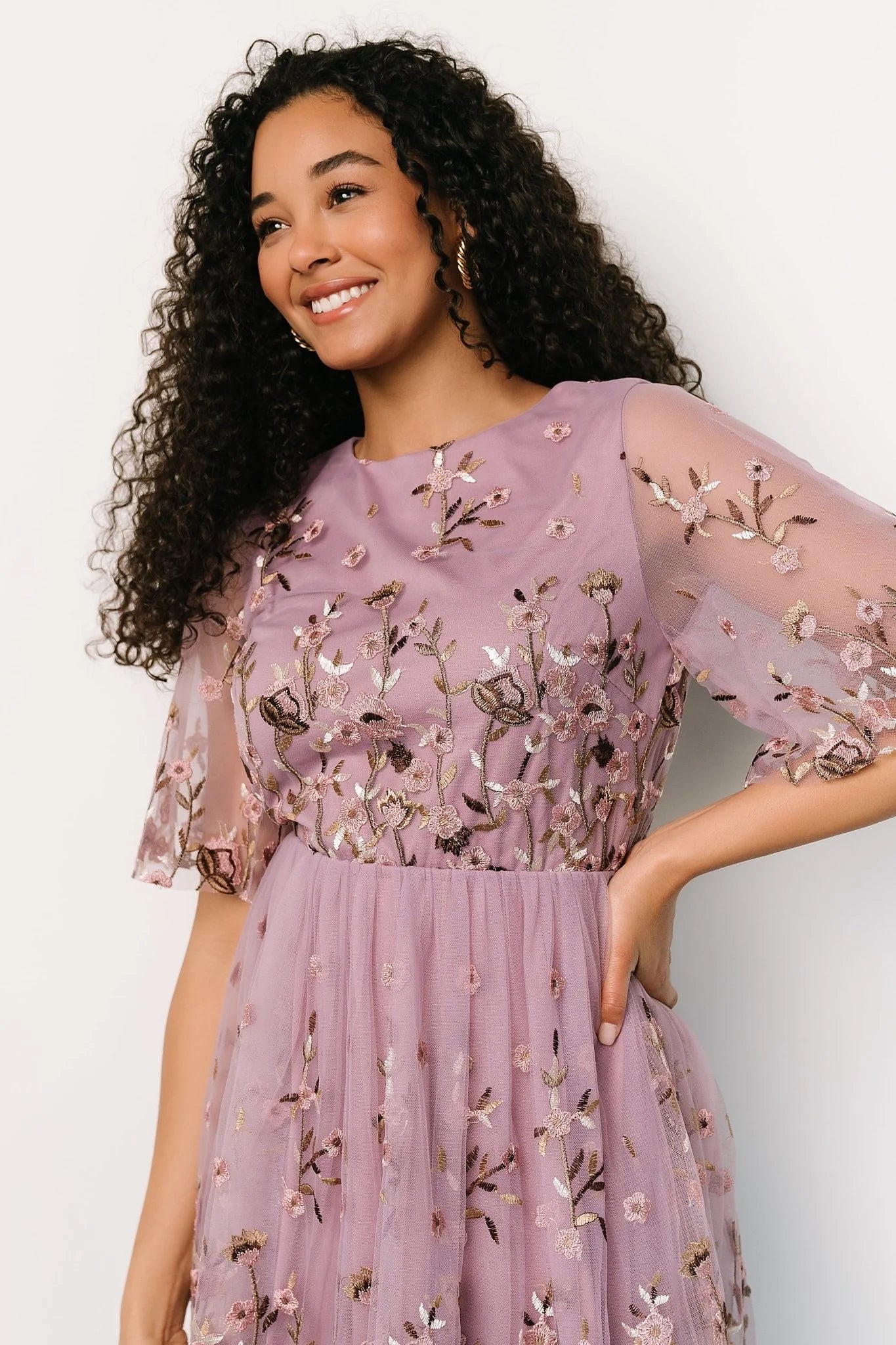 Duchess Tulle Dress | Lilac Garden