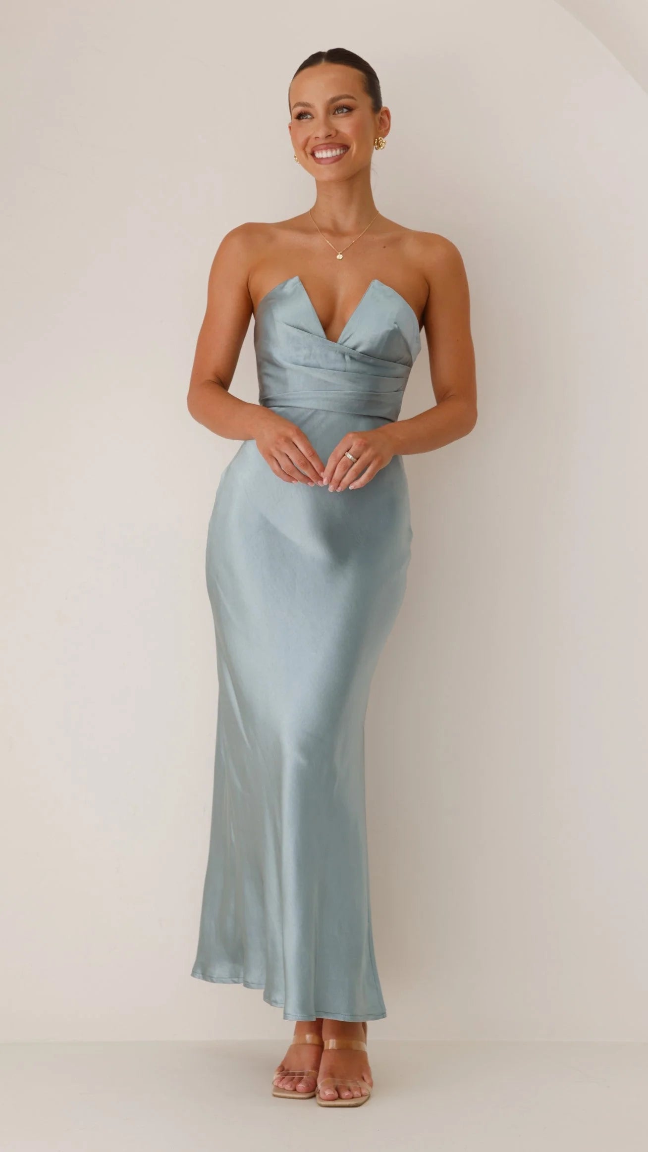 Valerie Maxi Dress - Blue