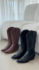 Ottilie Boots - Black
