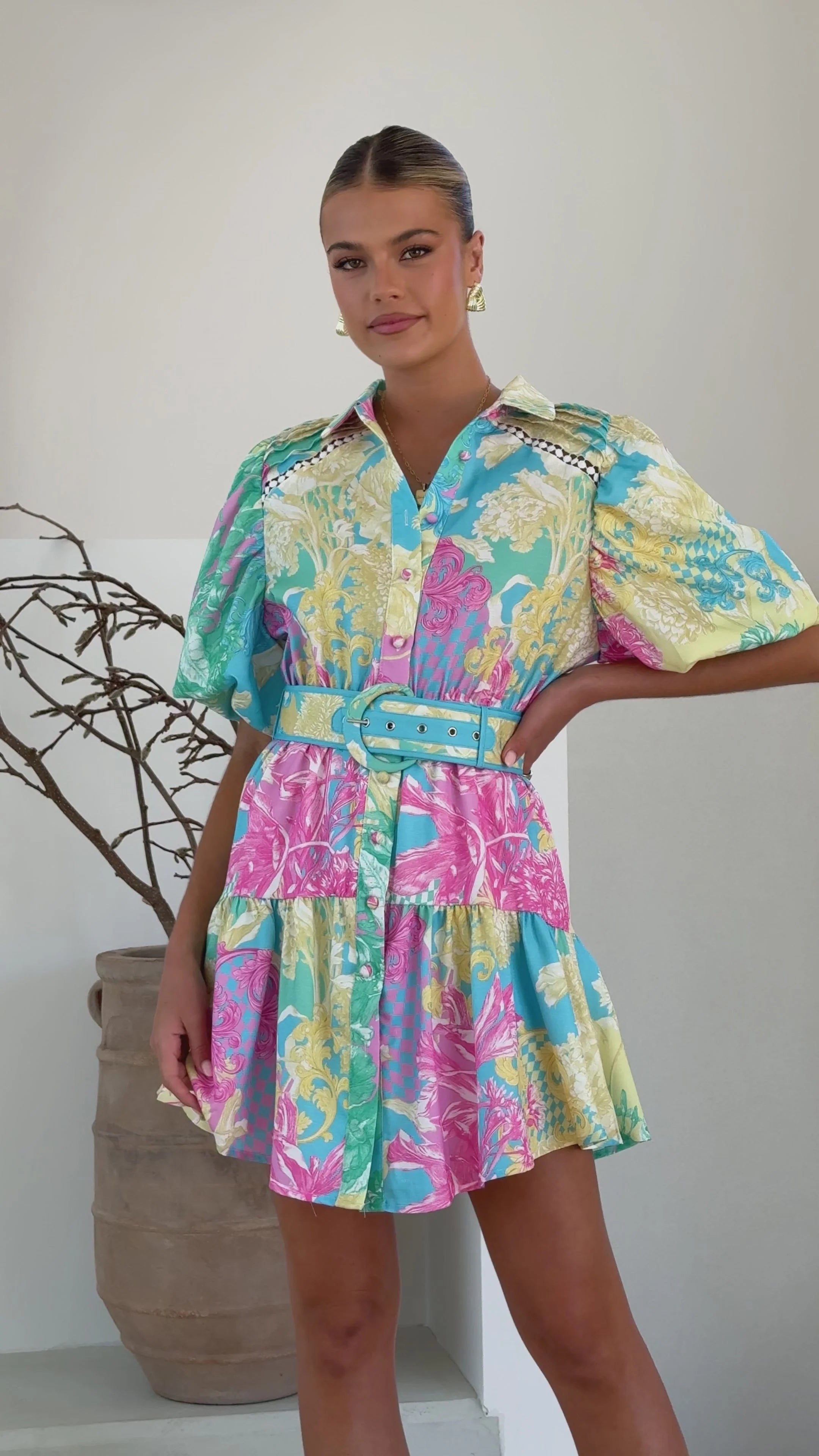 Milan Mini Dress - Sun Kissed Summer