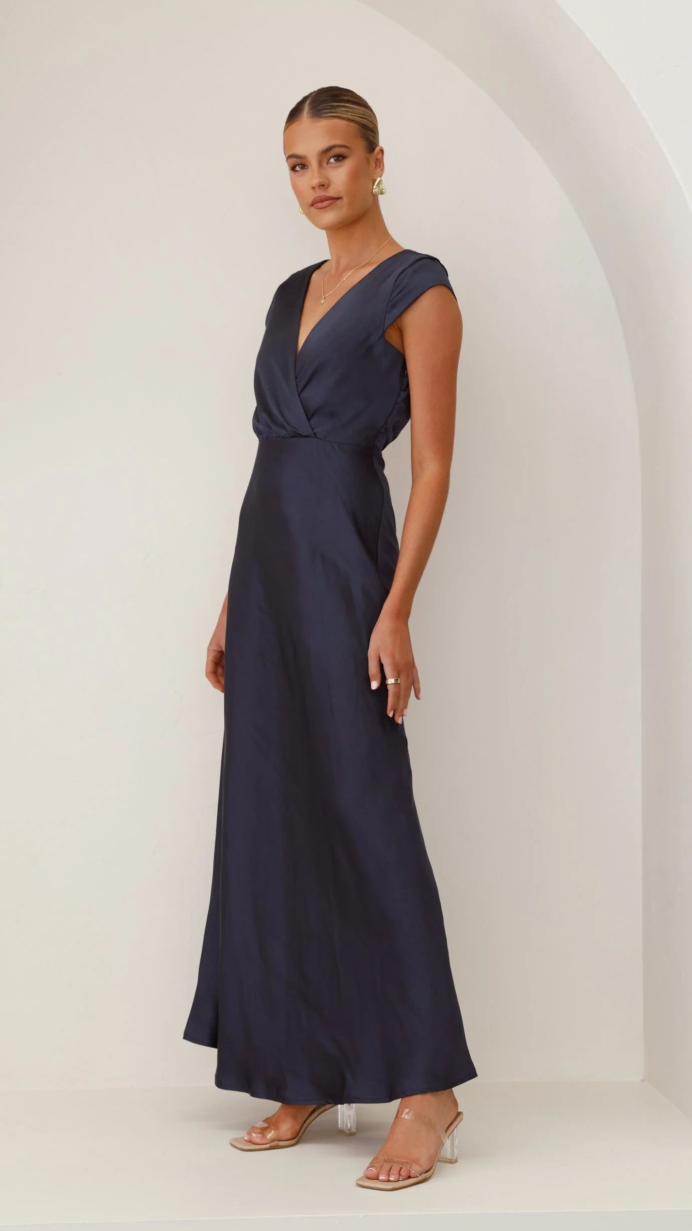 Selma Maxi Dress - Navy