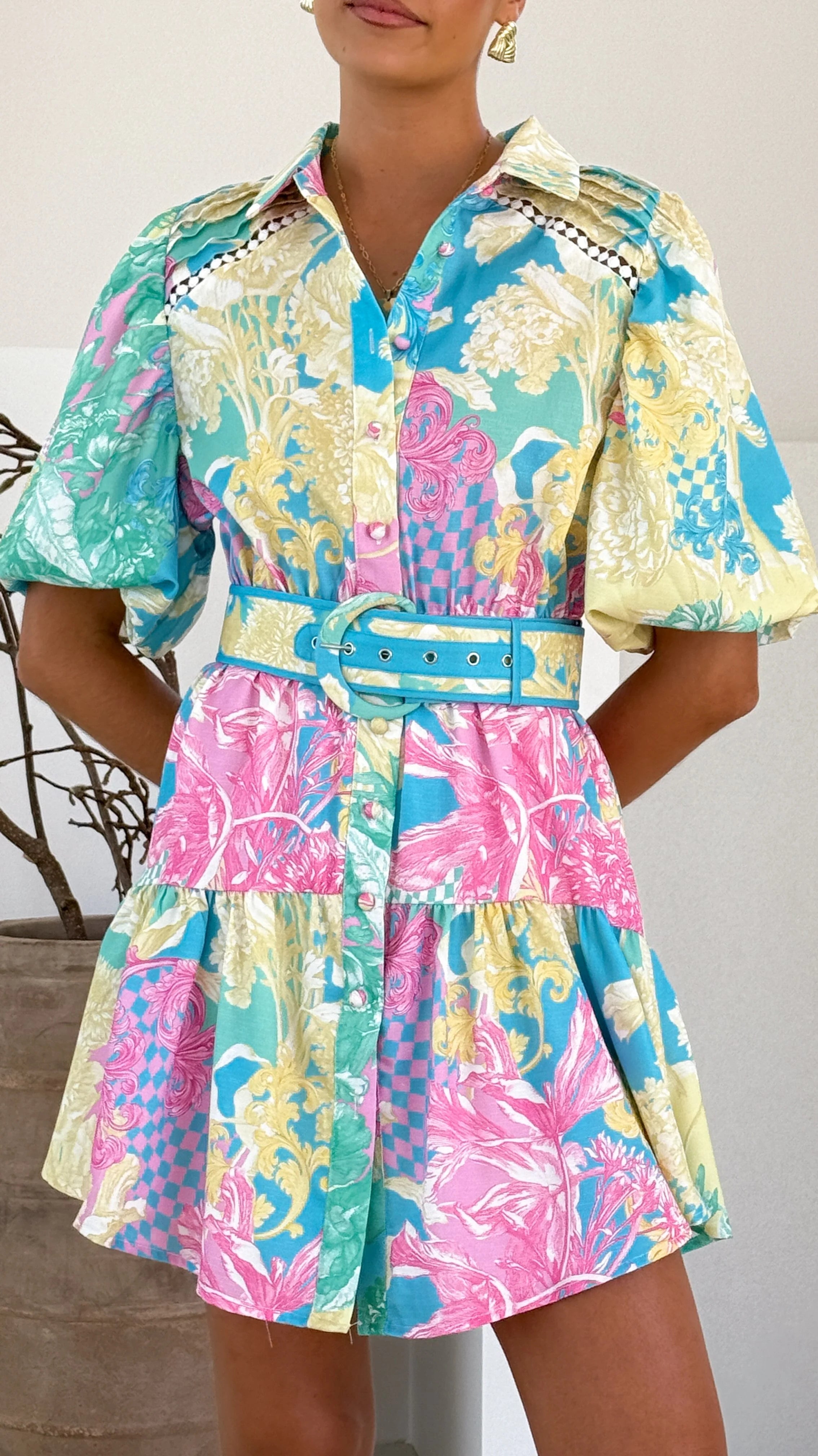 Milan Mini Dress - Sun Kissed Summer